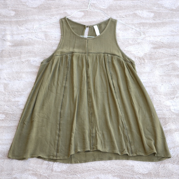 Xhilaration Tops - forest fairy flow tank